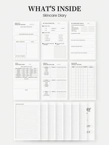 Trees A5尺寸蝴蝶主题自爱笔记本,每日健康日记,可用于追踪护肤、情绪、习惯和个人成长,适合作为教师节或母亲节礼物送给女性。 - A5 - 查看 8
