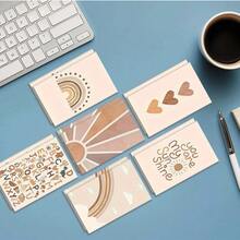 DANPERJI Bộ 12 cuốn sổ tay mini bỏ túi phong cách Boho, kích thước 3.2x5 inch, đầy cảm hứng, thích hợp làm quà tặng cho giáo viên, quà văn phòng và đồ dùng du lịch. - A - Xem 4