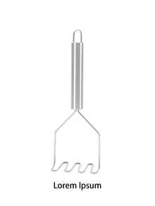1pc Potato Masher, Mashed Potato Masher, Effortless Mashed Potato Maker, Masher, Sweet Potato/Pumpkin/Conus Masher, Can Prevent Ingredients From Clumping And Sticking To Hands, Suitable For Other Ingredients Such As Potatoes, Sweet Potatoes, Pumpkins, Taro, Avocados, Cheese, Etc. Easy To Disassemble And Clean, Suitable For Kitchens - Silver - View 15