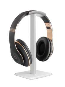 Adjustable Solid Color 1pc Desktop Headphone Stand Vertical Headphone Holder With Storage, Suitable For Most Brands, Ideal For Student Dorm, Computer Desk Spring Gift - Multicolor - View 6