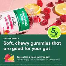 Miriyalyad Physician's Choice Fiber Gummies For Digestive Health & Regularity - Raspberry Lemon Flavor - No Sugar Added & Vegan - Daily Gummy For Adults - 1PCS - View 4
