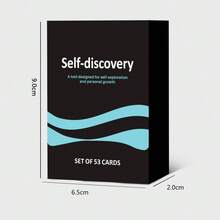 1 Box HEART BRIDGE Self-Exploration Card Game, Tabletop Game, Dialogue Cards, Unlock Deeper Self-Understanding & Personal Growth, Meaningful Spiritual Awakening Tool, Halloween/Christmas/Thanksgiving Gift For Friends & Family, Perfect Game Night - Multicolor - View 2