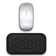 Comfortable Wrist Rest Suitable For Computer Desk - Suitable For Typing And Office Work, Black Non-Slip Design Suitable For Computer Desk - Multicolor - View 5