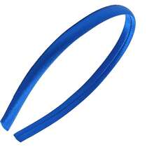 1pc 1cm Black Simple Plastic Thin Headband - Black - View 8