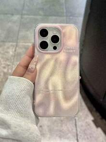 Cute 3D Gradient Glitter Phone Case, Compatible With IPhone 17 Pro Max, 17 Pro, 17 Air, 16, 15, 14 Plus, 13, 12 Pro Max, 11, Luxury Shiny Protective Soft Case - Pink - View 2