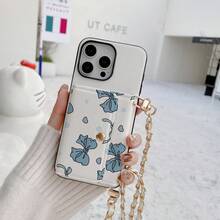 1 chiếc ví đựng thẻ đeo chéo bằng da PU in họa tiết thanh lịch, tương thích với điện thoại Apple 17, 16, 16e, 15, 14 Plus, 13, 12, 11 Pro Max - Cung 42 - Xem 8