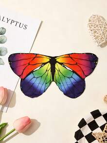 Rainbow Gradient Monarch Butterfly Wing Backpack, Adult Party Cosplay Prop, Fairy Wing Accessory, Festival Costume Wing Prop, Birthday Party Wing Decor - View 4