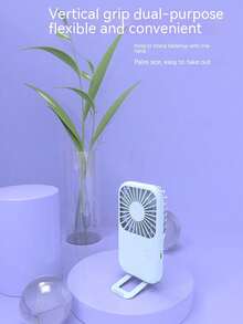 AIRPROSSING 2025 New Portable Colorful USB Rechargeable Pocket Fan, Mini Handheld Desktop Fan - Handheld - View 7