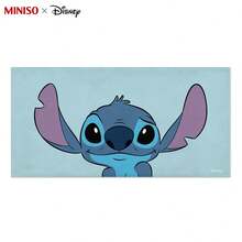 MINISO X Disney Stitch Peekaboo Ultra Soft Absorbent Bath Towel,  Cute Cartoon Stitch Print, Absorbent Cotton Towel For Bathroom, Beach, Pool - 彩色 - 查看 4