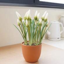 Artificial Grape Hyacinth Stem, Fake Calla Lily Flowers For Wedding Bouquets And Home Decor - Multicolor - View 4