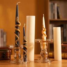 3D Snake Coiled Pillar Silicone Candle Mold - Gothic Taper Candle Resin Mold For DIY Witchcraft Decor, Halloween Crafts & Altar Supplies - Snake - View 10