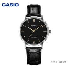 Casio 卡西欧经典男士腕表，罗马数字时标，适合办公通勤 MMTP-VT01L-1B - 均碼 - 查看 12