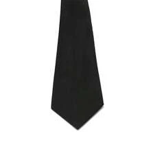 1pc Men's Simple Solid Color Pulled Knot Business Necktie Casual Men Necktie - Black - View 3