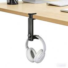 1个带桌面挂钩的耳机支架，360°旋转，高度可调，可收纳整理 - 查看 8