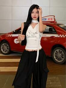 Women Tank Tops & Camis - White - View 1