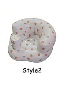 1PC Multifunctional Inflatable Baby Learning Chair And Baby Bath Chair, Suitable For Babies 3 Months And Older, Summer Inflatable Baby Seat, Inflatable Baby Floor Seat, Baby Bath Chair, Baby Back Support Sofa - Multicolor - View 8