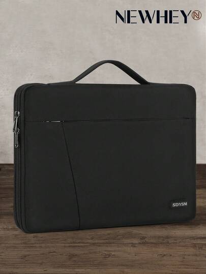 NEWHEY Laptop Sleeve 14/15.6 Inch Laptop Case With Portable Handle 360° Protective Laptop Sleeve Case Waterproof Neoprene Bag Business Computer Case For Men Compatible With 13.3-14/15-15.6 Inch Air/Pro/ / / HP/ Notebook