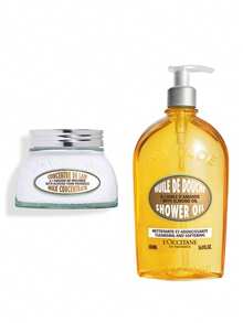 L'Occitane 【个人护理套装】杏仁奶浓缩液+杏仁沐浴油 200毫升+500毫升 - 適用於所有膚質 - 查看 2