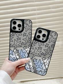 Carcasă de telefon cu oglindă de machiaj de înaltă calitate, potrivită pentru iPhone 15, 11, 13, 14 Pro Max, 16, 16Pro, 16ProMax, 17, 17Pro, 17ProMax, seria Air, carcasă de protecție pentru telefon cu oglindă și antizgârieturi, cadou pentru fete - Multicolor - Vizualizare 1
