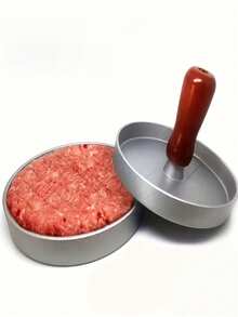 Moule à hamburger détachable, convenant pour les hamburgers de bœuf, de fromage, végétariens. Outil et accessoire de cuisine pour le barbecue, adapté pour les rassemblements festifs, les repas en famille et les hamburgers maison - Moule à steak haché - Voir 8