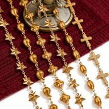 1M Stainless Steel Hip-Hop Punk Hollow Ocean Shell Beach Party DIY Jewelry Necklace Bracelet Jewelry Making Suitable For Women To Wear - Shell Chain - View 5