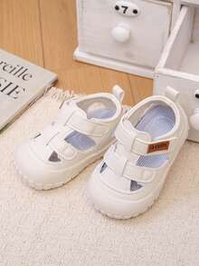 2026 Nuevas sandalias de verano para niñas pequeñas, zapatos de princesa para guardería con suela blanda y antideslizante - Beis - Ver 3