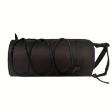 1个大容量可调节自行车车把包 - 黑色多隔层前车架管包，带车把安装座，时尚圆柱形设计和灵活的固定系统，适合存放骑行必备物品 - 彩色 - 查看 6