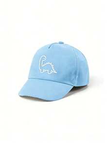 1pc Infant/Toddler/Kids Adjustable Baseball Cap With Dinosaur Pattern, Suitable For Outdoor Sun Protection, Sports, Travel, Birthday Gift - Multicolor - View 7