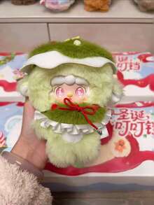 1个Yooki可爱氧气圣诞叮叮系列盲盒娃娃玩具，收藏娃娃盲盒，婴儿包，可爱娃娃，可爱小物件，神秘盒子，随机盒子，奇迹盒子，惊喜礼盒，神秘盲袋，动漫手工卡通人物 - 彩色 - 查看 6
