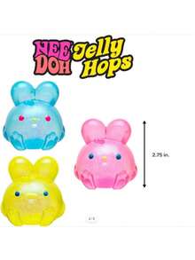 Cute Simulation Rabbit Squishy Toy, Stress Relief Fidget Toy, Essential Anxiety Relief Toy - Blue - View 4