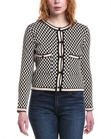 Madison Miles Cardigan - Beige - View 2