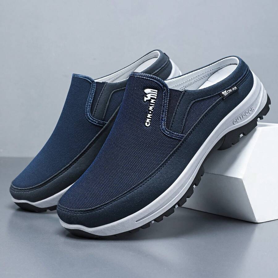 Nuevos zapatos casuales versátiles de fácil puesta, zapatos deportivos y para exteriores cómodos, transpirables y sin olor - Azul - Ver 1