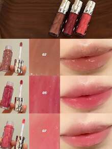 Sephora COLLECTION 02 丰盈唇彩，滋养亮泽质地，轻盈不粘腻，保湿丰盈，持久保湿，镜面般闪亮妆效，6毫升/0.2液盎司 - 0 2 - 查看 8