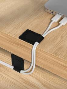 20 kẹp cáp nylon, dụng cụ sắp xếp dây cáp máy tính và dữ liệu trên bàn làm việc. - nhiều màu - Xem 8