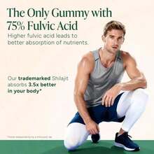 Miriyalyad Root Labs Alpha 10-In-1 Shilajit Gummies 4000 Mg |   New Year New Me Edition |   Start 2026 Strong |   Energy, Stamina & Focus |   Zero Sugar |   KSM-66 Ashwagandha, Tongkat Ali, Maca |   Vegan |   60 Count |   Transform Your Health Goals - 2PCS - 查看 6