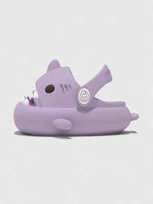 Sandalias UNISEX de Tiburón con Correa Ajustable y Aleta Desmontable: Diseño Ligero y Cómodo para Uso Diario - Sandalias de Tiburón Ajustables al Talón con Aleta Extraíble: Comodidad Máxima UNISEX y Diseño Versátil para Cualquier Ocasión, Antes de Realizar su Compra, Verifique que la Talla Seleccionada sea Correspondiente a la de su Calzado Habitual. - Lila Púrpura1 - Ver 2