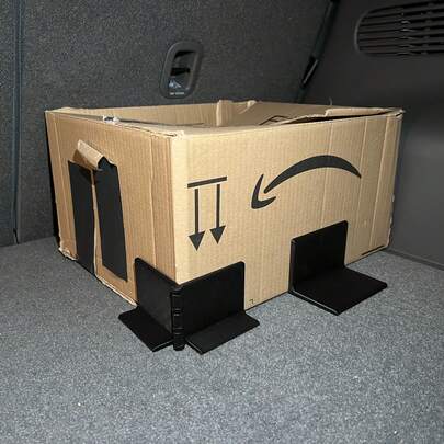 Car Trunk Organizer - Luggage Holder, Universal For Sedan & SUV, No Drilling Installation, Multi-Function Storage Rack Suitable For Plush Luggage