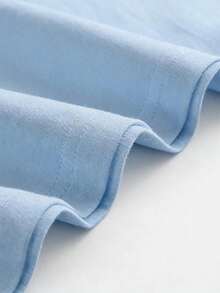 Fly "I Want Your Money" Hip-Hop Flow T-Shirt Pure Cotton Double-Sided Printed T-Shirt, Suitable For Men And Women,Top Pick Gift For Summer Casual Tees - 藍色 - 查看 4