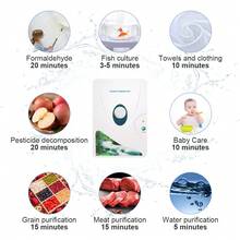 600mg/H Ozone Generator Home Ozone Machine Suitable For Air, Water, Fruit, Vegetable And Clothing Cleaning - White - View 4