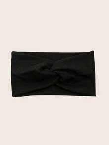 Women's Soft Knit Criss-Cross Headband For Women, Elastic Non-Slip Hairband For Yoga, Workout & Casual Outfits Summer Hair Accessories Women Sweatband,Holiday,Travel,Festival,Party - Multicolor - View 12