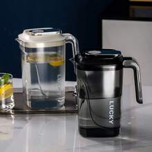 Large Capacity Cold Water Pitcher, Household Refrigerator Iced Tea & Fruit Juice Carafe - Multicolor - View 9