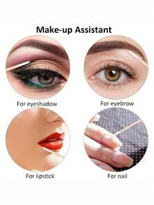 Tăm bông trắng đầu nhọn, tăm bông hai đầu dùng để trang điểm và xóa xăm kẻ mắt, que gỗ siêu mảnh dùng cho làm đẹp và tẩy trang. - trắng - Xem 10