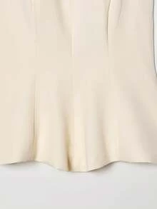 DEEKA Summer New Women's Minimalist Versatile Halter Casual Top White - White - View 6