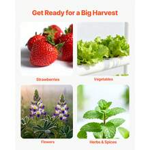 Hydroponics Growing System Kit, 3-Tier 90 Sites UPVC Pipe Hydroponic Grow Kit With Timed Irrigation, Sun & Light Blocking Pipes, Indoor Home Garden Vegetable Planting Grow Kits For Fruit Herb - 3 Layers, 90 Holes, Black and White - View 6