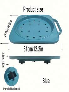 Multi-Function Plastic Storage Rack - Easy To Install, No Drilling Required, Sliding Design, Suitable For Water Dispensers And Small Appliances, With Drainage Function | Ideal For Kitchen Organization, Kitchen Storage And Shelving, Practical Rack - Multicolor - View 7