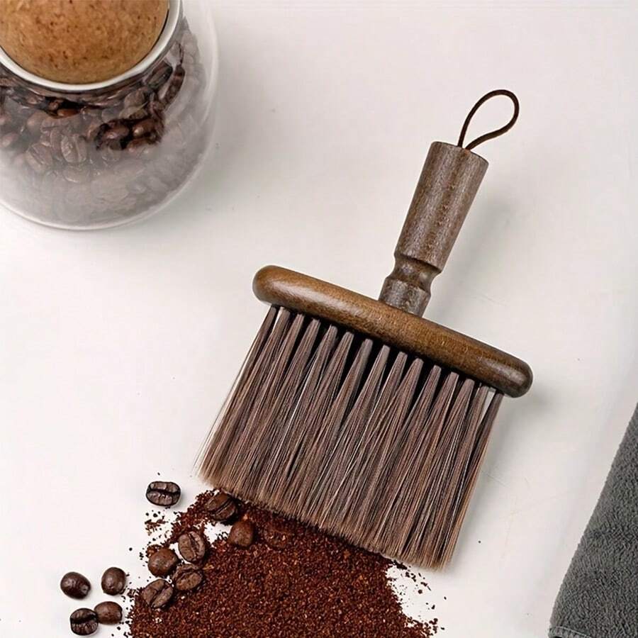 Herramientas de limpieza para barra de café, para eliminar los restos de café molido, cepillo de limpieza para polvo de café y cepillo de limpieza para máquina de café - Multicolor - Ver 1
