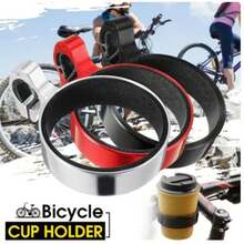 1PC Bike Cup Holder Aluminum Alloy Water Bottle Cage With M5 Wrench Road Bike Beverage Holder Compatible With Handlebar For Cycling For Outdoor Riding - Multicolor - View 3