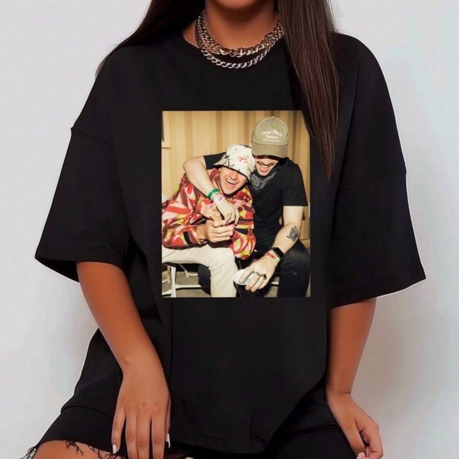 John Summit And Dom Dolla Shirt, Festival Shirt, Dom Dolla, John Summit, House Music Shirt, Comfy Ra - 黑色 - 查看 1