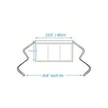 3pcs/Set Waitress Apron, Waterproof & Oil-Resistant Waist Apron With 3 Pockets, Black Waitress Half Apron With Pockets For Women - A - View 8