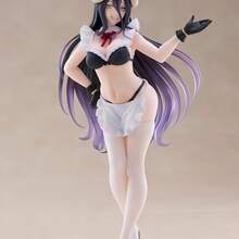 Figura decorativa de la sirvienta Albedo de Overlord - Traje de sirvienta Albedo (en bolsa) - Ver 3